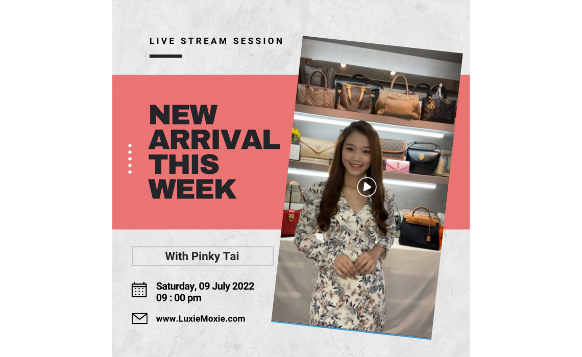 09/07/2022 New Arrival Live Stream Notice!