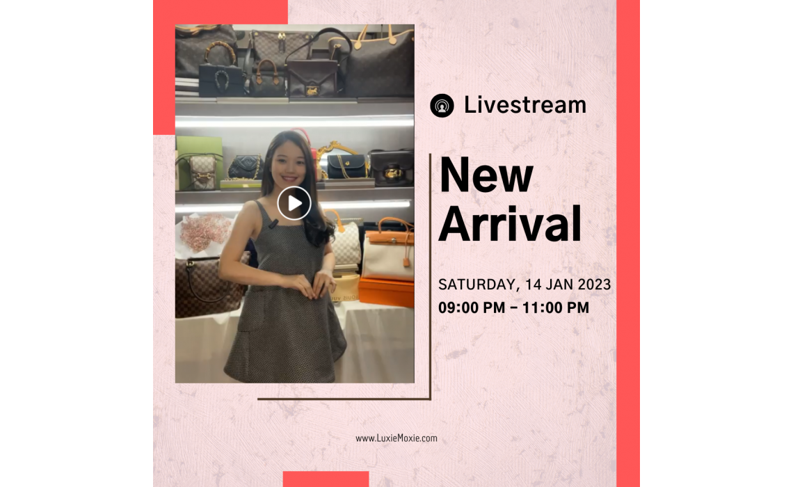 14/01/2023 New Arrival Live Stream Notice!