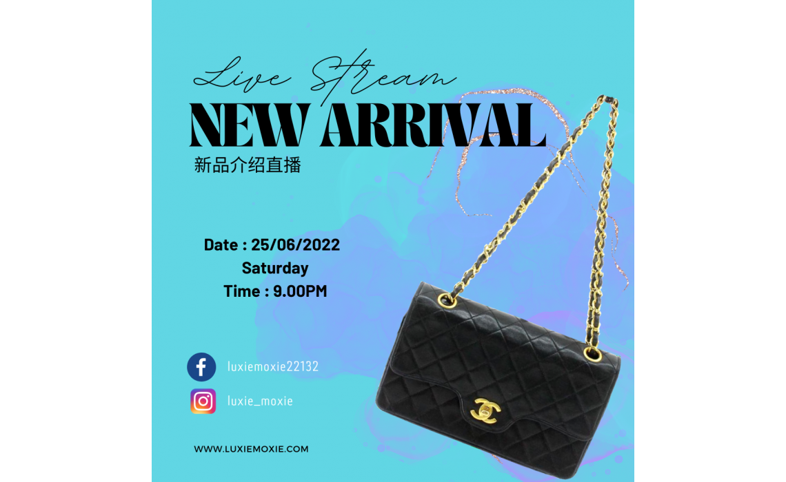 25/06/2022 New Arrival Live Stream Notice!