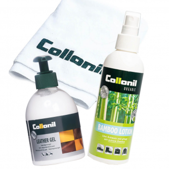 Collonil Leather Gel Classic & Collonil Organic Bamboo Lotion