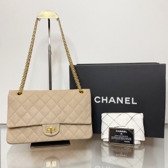 Chanel Blue Quilted Lambskin Ribbon Chain Flap Bag Small Q6B4HZ1IBH000   WGACA