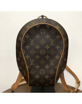 LOUIS VUITTON Monogram Ellipse Backpack Bag - GHW
