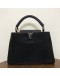 LOUIS VUITTON Capucines BB Taurillon Leather in Marine Rouge - SHW (Year 2016)