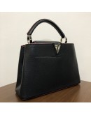 LOUIS VUITTON Capucines BB Taurillon Leather in Marine Rouge - SHW (Year 2016)