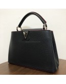 LOUIS VUITTON Capucines BB Taurillon Leather in Marine Rouge - SHW (Year 2016)
