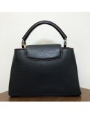 LOUIS VUITTON Capucines BB Taurillon Leather in Marine Rouge - SHW (Year 2016)