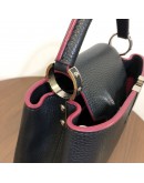 LOUIS VUITTON Capucines BB Taurillon Leather in Marine Rouge - SHW (Year 2016)