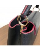 LOUIS VUITTON Capucines BB Taurillon Leather in Marine Rouge - SHW (Year 2016)