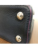 LOUIS VUITTON Capucines BB Taurillon Leather in Marine Rouge - SHW (Year 2016)