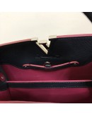 LOUIS VUITTON Capucines BB Taurillon Leather in Marine Rouge - SHW (Year 2016)