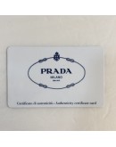 PRADA 1MH132 Bluette Saffiano Leather Long Flap Wallet – GHW