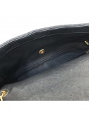 CHANEL Chevron Medium Flap Chain Shoulder Bag in Black Aged Calfskin – Aged Gold Hardware