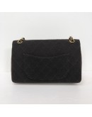 CHANEL Vintage Medium Classic Flap (CF) in Brown Lambskin & Jersey Canvas – GHW