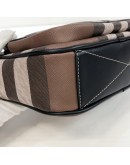 BURBERRY Paddy Giant Check in Dark Birch Brown Crossbody Bag - SHW
