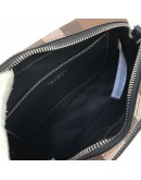 BURBERRY Paddy Giant Check in Dark Birch Brown Crossbody Bag - SHW