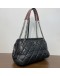 CHANEL Portobello Bowler Shoulder Bag in Black Aged Calfskin – RHW (18 Series – Year 2014)