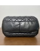 CHANEL Portobello Bowler Shoulder Bag in Black Aged Calfskin – RHW (18 Series – Year 2014)