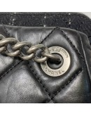 CHANEL Portobello Bowler Shoulder Bag in Black Aged Calfskin – RHW (18 Series – Year 2014)
