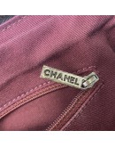 CHANEL Portobello Bowler Shoulder Bag in Black Aged Calfskin – RHW (18 Series – Year 2014)