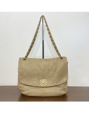 CHANEL Trianon Messenger Bag in Gold Distressed Calfskin – GHW (17 Series – Year 2013)