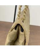 CHANEL Trianon Messenger Bag in Gold Distressed Calfskin – GHW (17 Series – Year 2013)