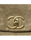 CHANEL Trianon Messenger Bag in Gold Distressed Calfskin – GHW (17 Series – Year 2013)