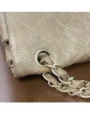 CHANEL Trianon Messenger Bag in Gold Distressed Calfskin – GHW (17 Series – Year 2013)