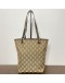 GUCCI GG Canvas in Dark Brown Leather Mini Tote Bag – RHW