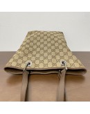 GUCCI GG Canvas in Dark Brown Leather Mini Tote Bag – RHW