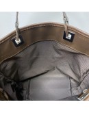 GUCCI GG Canvas in Dark Brown Leather Mini Tote Bag – RHW