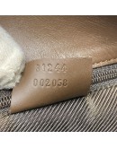 GUCCI GG Canvas in Dark Brown Leather Mini Tote Bag – RHW
