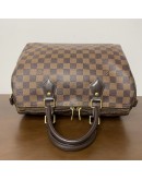 LOUIS VUITTON Damier Ebene Speedy Bandouliere 30 Handbag – GHW (Year 2017)