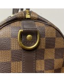 LOUIS VUITTON Damier Ebene Speedy Bandouliere 30 Handbag – GHW (Year 2017)