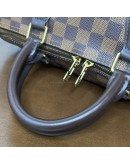 LOUIS VUITTON Damier Ebene Speedy Bandouliere 30 Handbag – GHW (Year 2017)