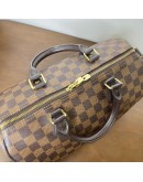 LOUIS VUITTON Damier Ebene Speedy Bandouliere 30 Handbag – GHW (Year 2017)