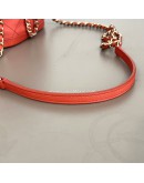 CHANEL CC Mini Drawstring Bucket Bag in Red Stitched Calfskin – GHW (28 Series – Year 2019)