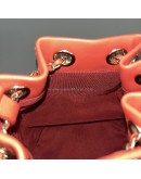 CHANEL CC Mini Drawstring Bucket Bag in Red Stitched Calfskin – GHW (28 Series – Year 2019)