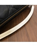 CHRISTIAN DIOR Medium Vibe Hobo Bag in Black/White Lambskin – GHW (Year 2022)