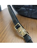 CHRISTIAN DIOR Medium Vibe Hobo Bag in Black/White Lambskin – GHW (Year 2022)