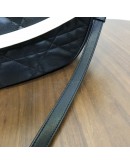 CHRISTIAN DIOR Medium Vibe Hobo Bag in Black/White Lambskin – GHW (Year 2022)