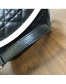 CHRISTIAN DIOR Medium Vibe Hobo Bag in Black/White Lambskin – GHW (Year 2022)
