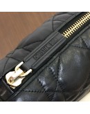 CHRISTIAN DIOR Medium Vibe Hobo Bag in Black/White Lambskin – GHW (Year 2022)