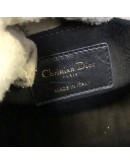 CHRISTIAN DIOR Medium Vibe Hobo Bag in Black/White Lambskin – GHW (Year 2022)