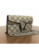 GUCCI Dionysus Super Mini Bag in GG Supreme Canvas – RHW (Year 2022)