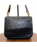 LOUIS VUITTON Lockme Chain Shoulder Bag in Black Calfskin – GHW (Year 2020)