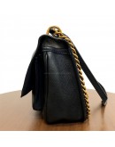 LOUIS VUITTON Lockme Chain Shoulder Bag in Black Calfskin – GHW (Year 2020)