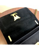 LOUIS VUITTON Lockme Chain Shoulder Bag in Black Calfskin – GHW (Year 2020)