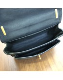 LOUIS VUITTON Lockme Chain Shoulder Bag in Black Calfskin – GHW (Year 2020)