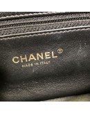 CHANEL Chain Is More Flap Bag in Black Calfskin – Aged Gold Hardware (31 Series – Year 2021)