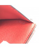 LOUIS VUITTON Portefeuille Twist Lock Tri-Fold Compact Wallet in Red (Coquelicot) – SHW